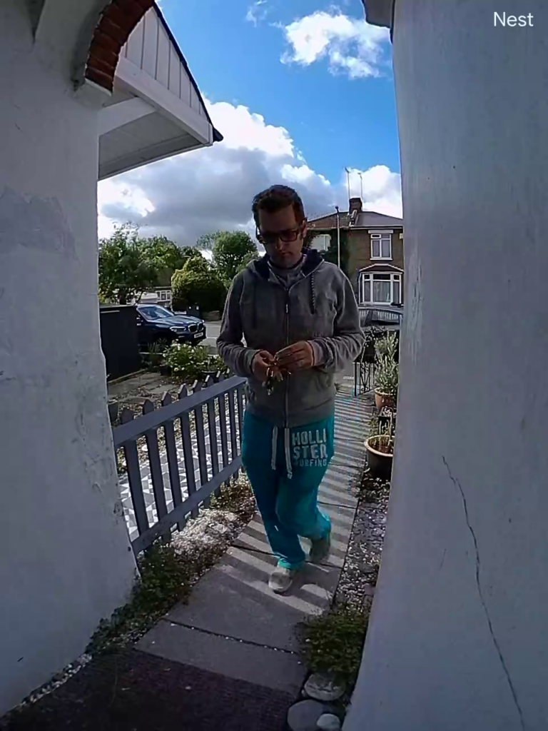 Échantillon de lumière du jour Nest Doorbell (batterie)
