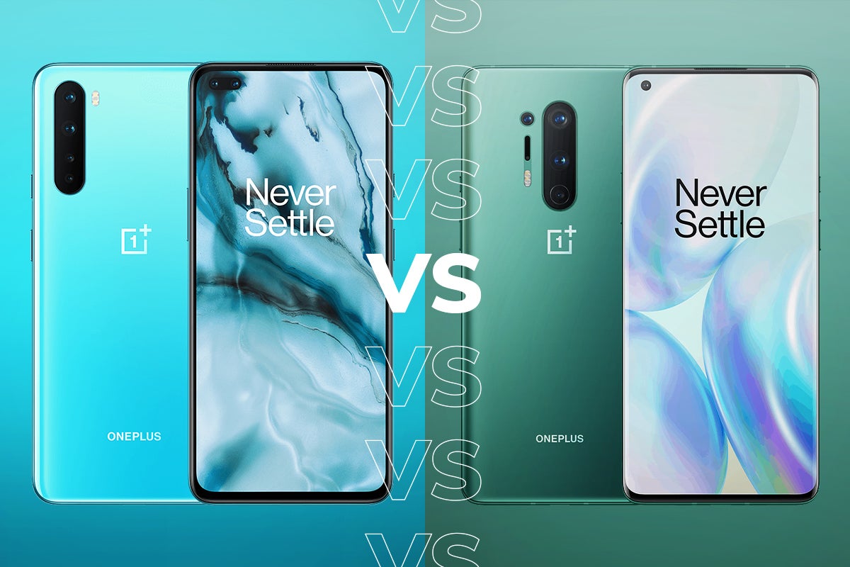 OnePlus Nord CE vs OnePlus 8 quel telephone OnePlus