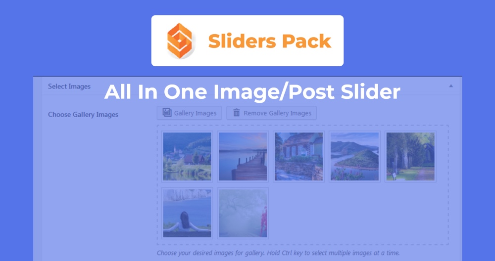SlidersPack - Tout en un Image/Post Slider