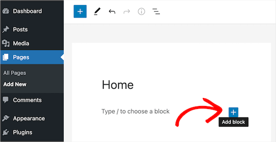 Ajouter un nouveau bloc à WordPress