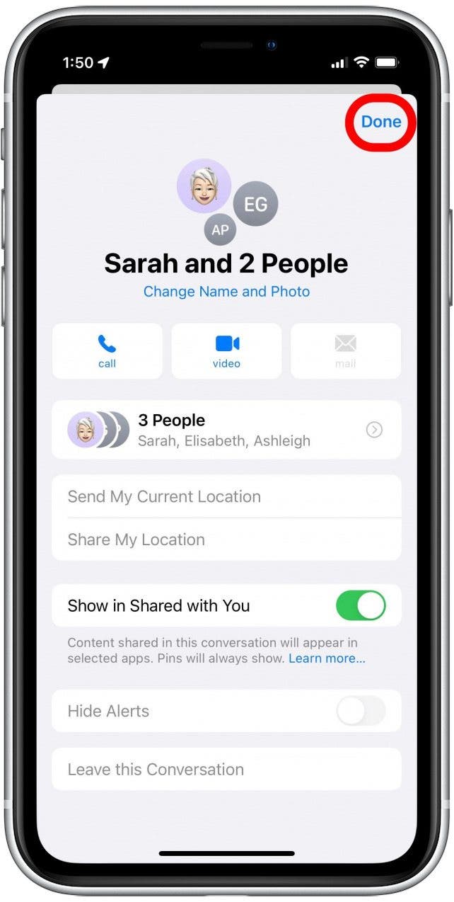 1641511488 195 Comment laisser un texte de groupe sur iPhone mise a
