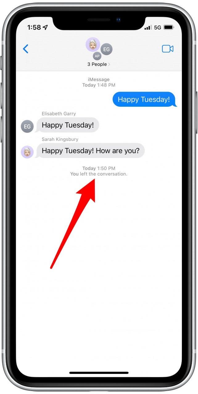 1641511488 232 Comment laisser un texte de groupe sur iPhone mise a