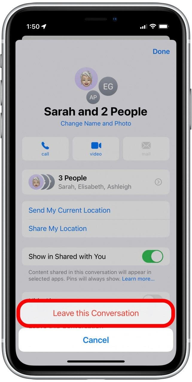 1641511488 271 Comment laisser un texte de groupe sur iPhone mise a