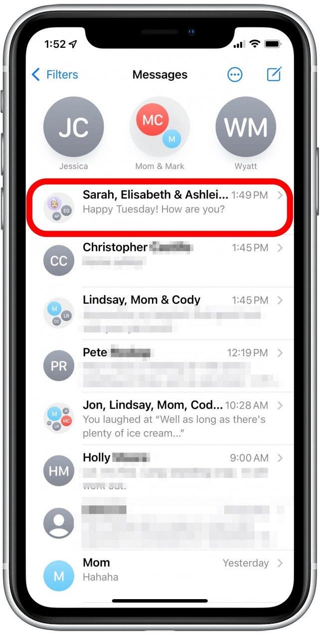 1641511488 978 Comment laisser un texte de groupe sur iPhone mise a