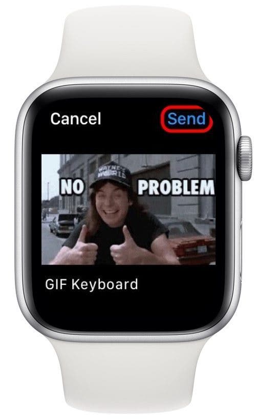 1641605091 670 Comment envoyer un GIF sur Apple Watch watchOS 8