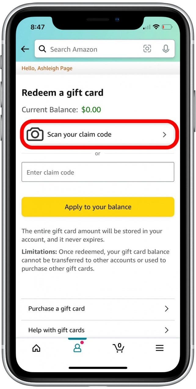 1641623553 116 Comment utiliser une carte cadeau Amazon ou un code de reclamation