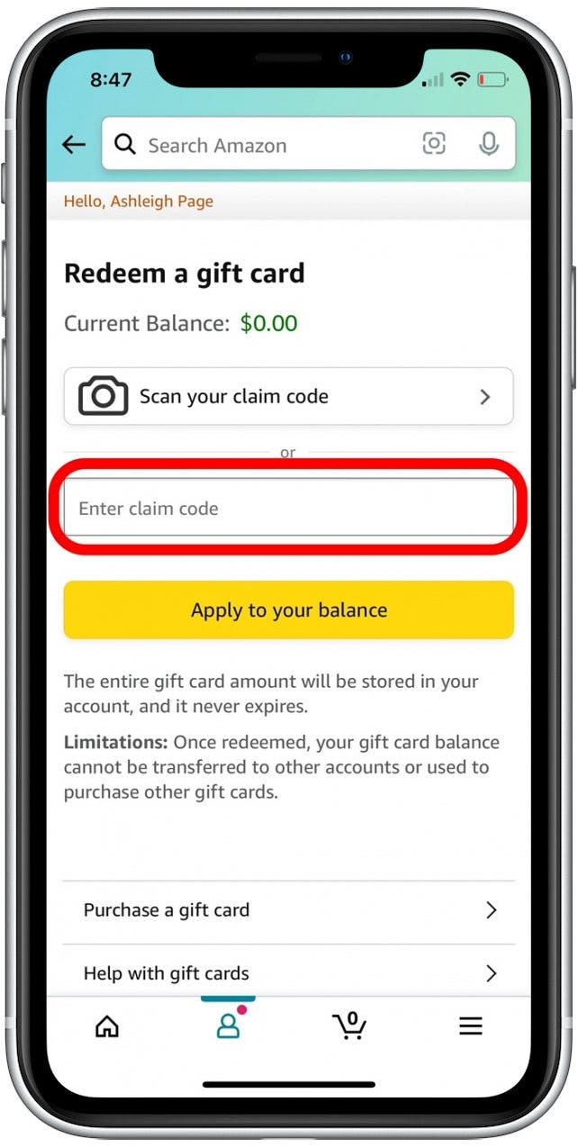 1641623553 574 Comment utiliser une carte cadeau Amazon ou un code de reclamation