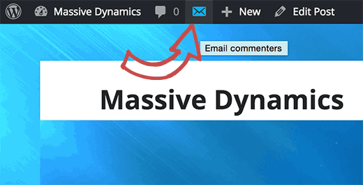 Envoyez un e-mail à tous les commentateurs sur un article WordPress Envoyez un e-mail à tous les commentateurs sur un article WordPress