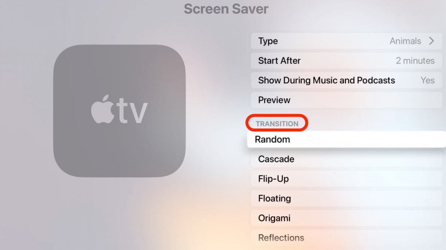 1641941288 592 Comment changer votre economiseur decran Apple TV