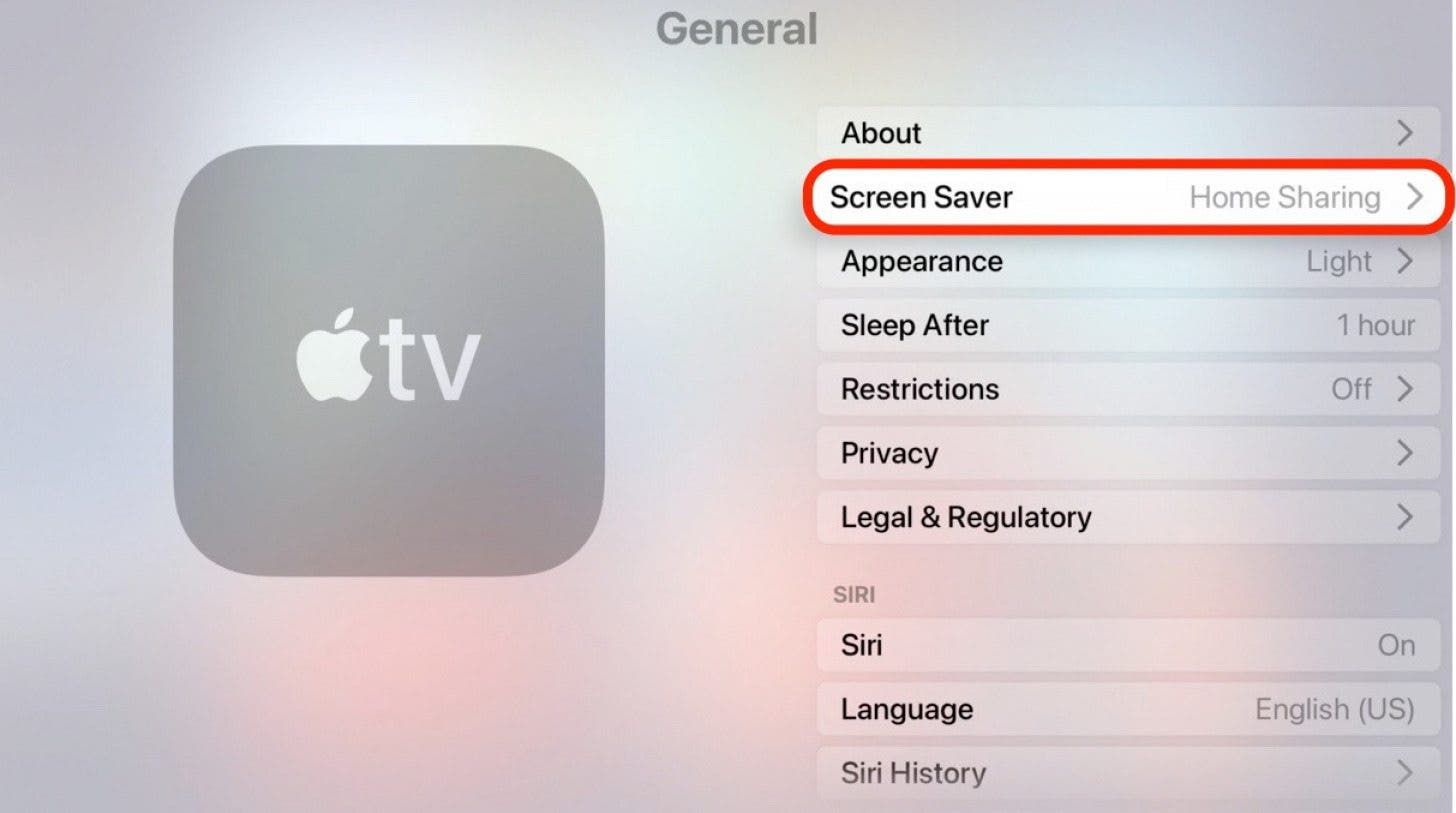 1641941288 851 Comment changer votre economiseur decran Apple TV