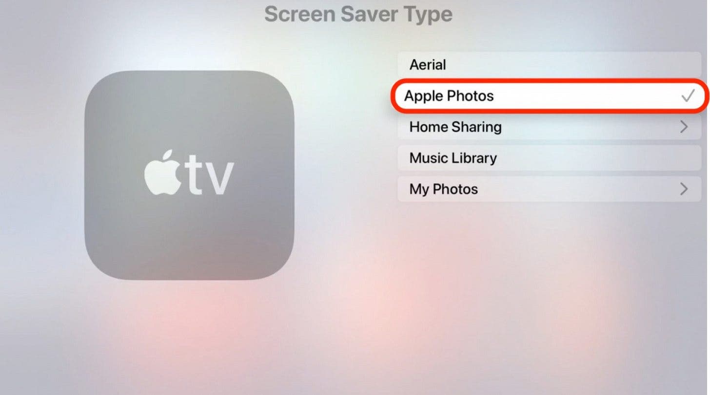 1641941289 115 Comment changer votre economiseur decran Apple TV