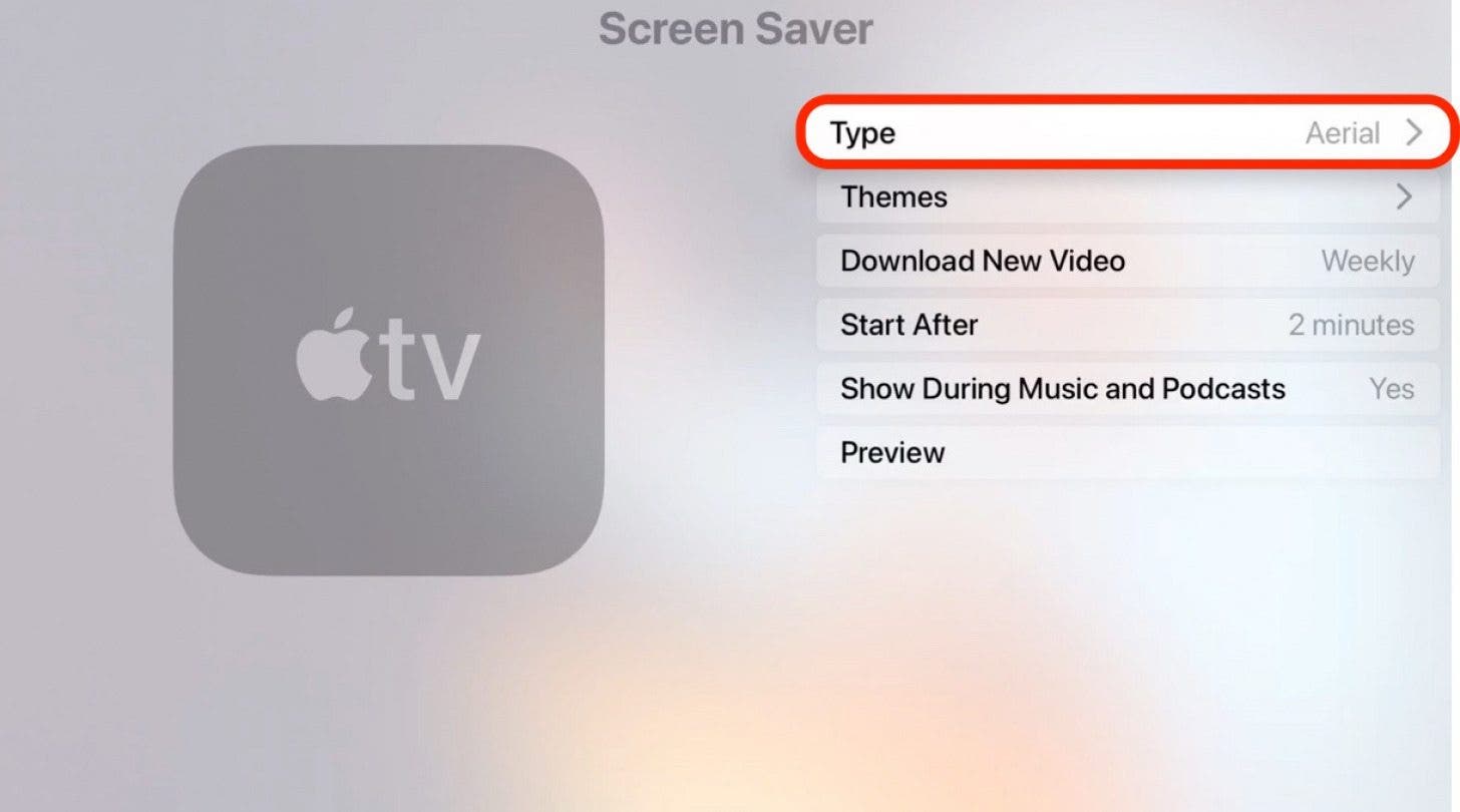 1641941289 641 Comment changer votre economiseur decran Apple TV