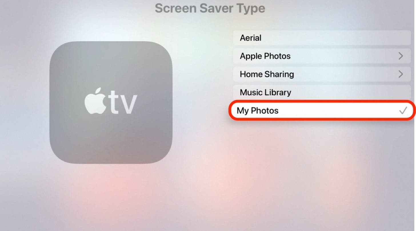 1641941290 464 Comment changer votre economiseur decran Apple TV