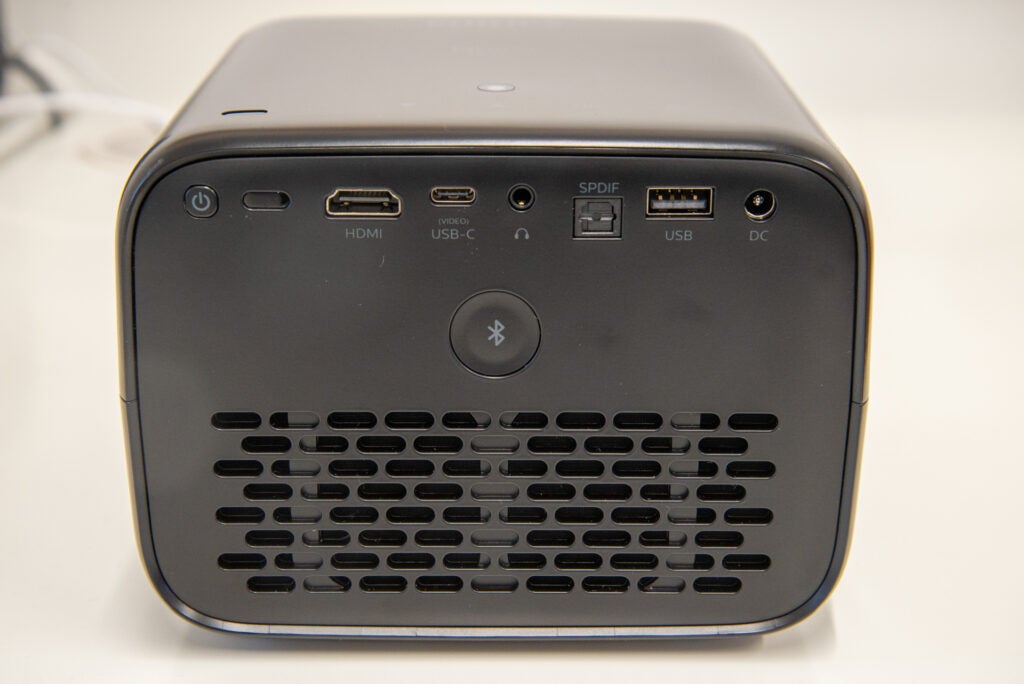 Ports INT du projecteur mobile Philips PicoPix MaxTV PPX720