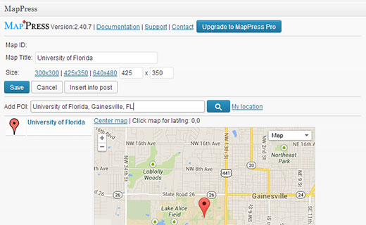 Ajout de Google Maps dans les publications WordPress à l'aide d'un plugin