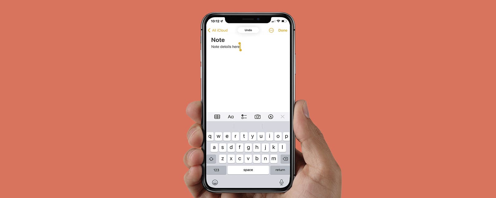 1642707150 Comment annuler dans Apple Notes