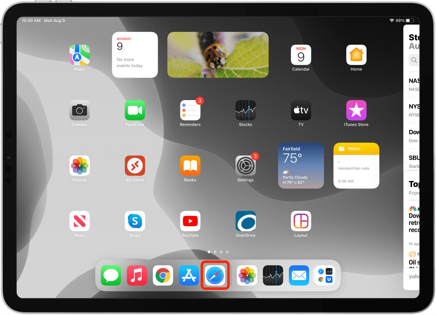 1642968973 289 Guide du multitache iPad dans iPadOS 15 Slide Over