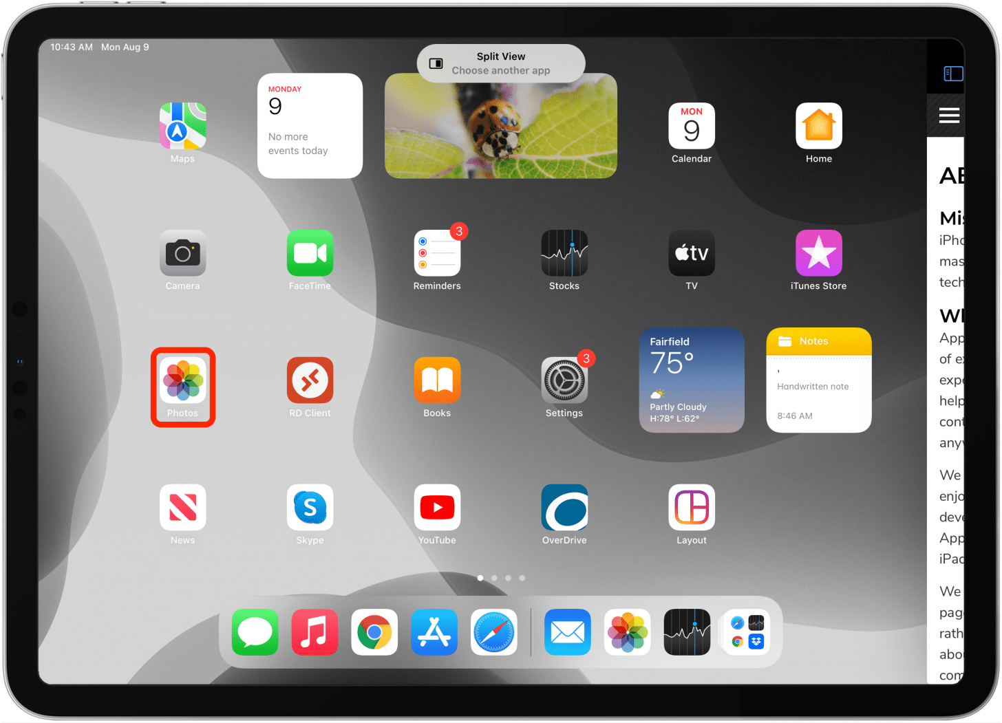 1642968974 57 Guide du multitache iPad dans iPadOS 15 Slide Over