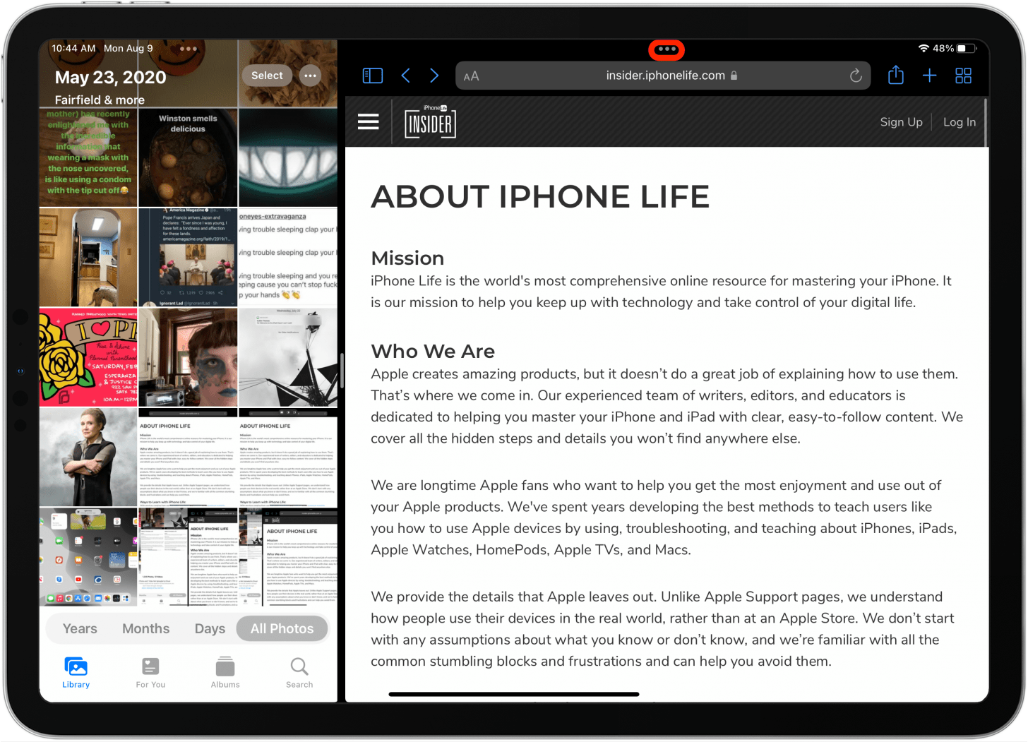 1642968974 801 Guide du multitache iPad dans iPadOS 15 Slide Over