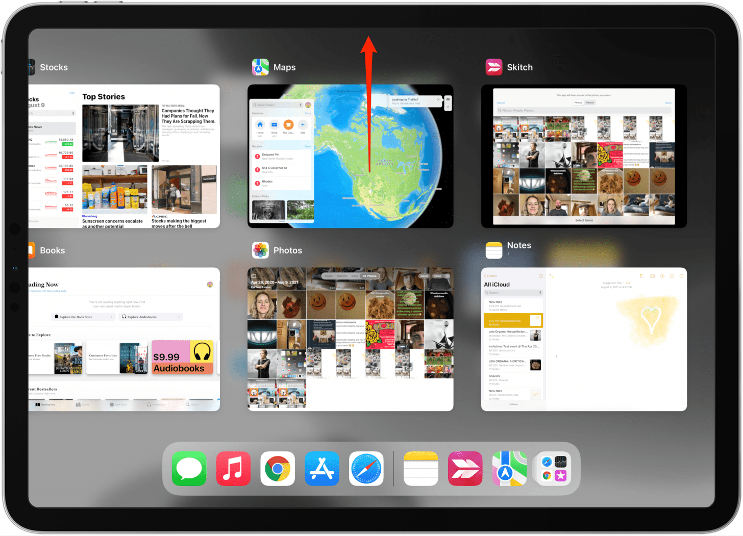 1642968975 339 Guide du multitache iPad dans iPadOS 15 Slide Over