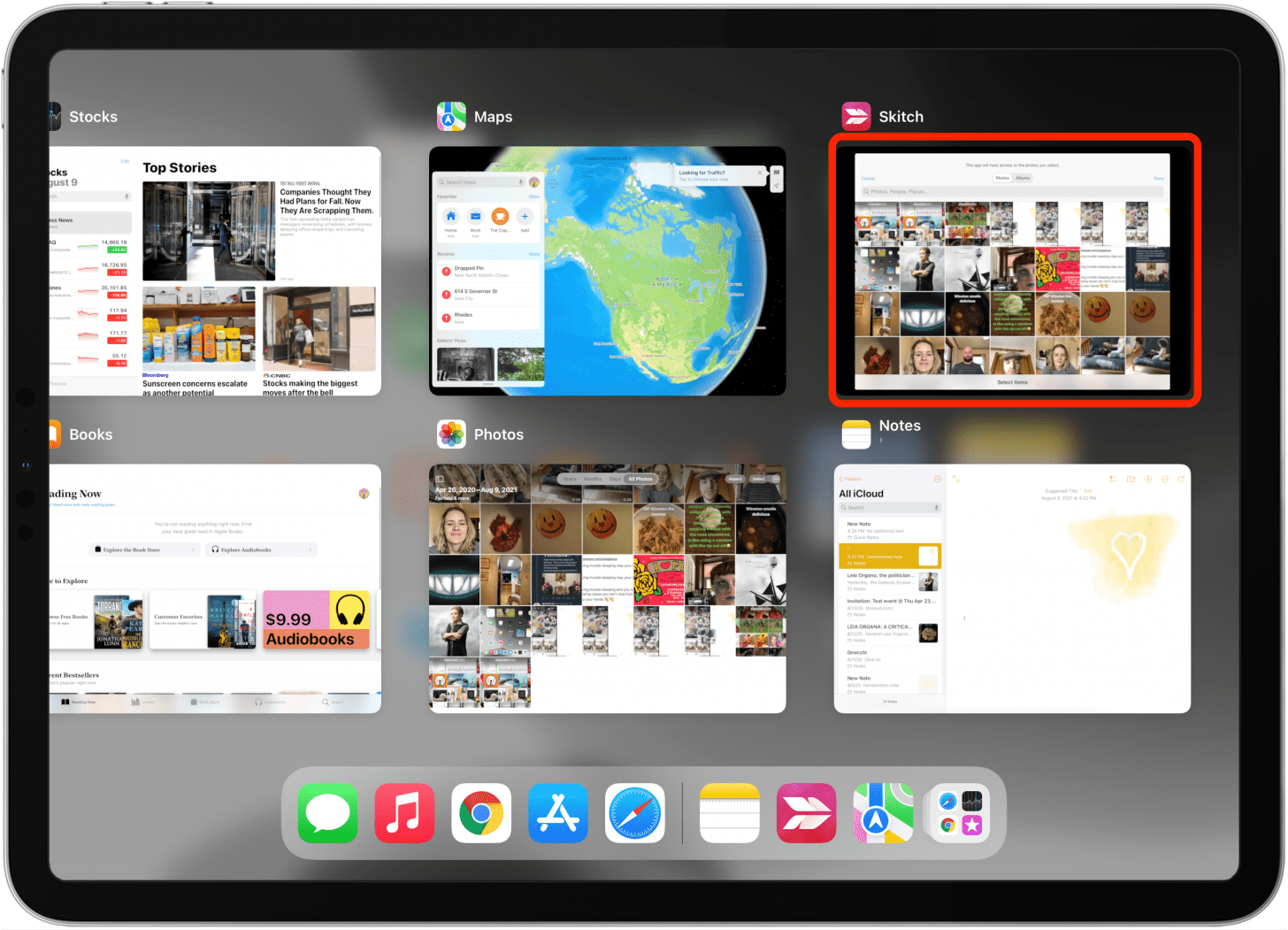 1642968975 557 Guide du multitache iPad dans iPadOS 15 Slide Over