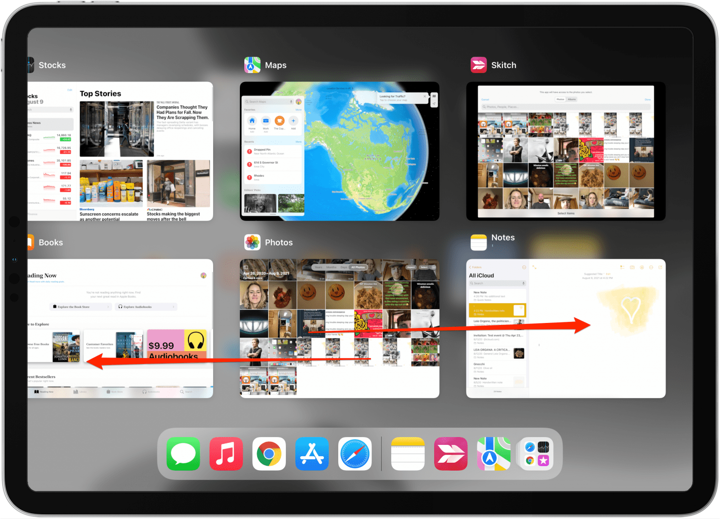 1642968975 764 Guide du multitache iPad dans iPadOS 15 Slide Over