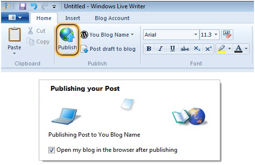 Comment publier des articles WordPress dans Windows Live Writer Comment publier des articles WordPress dans Windows Live Writer