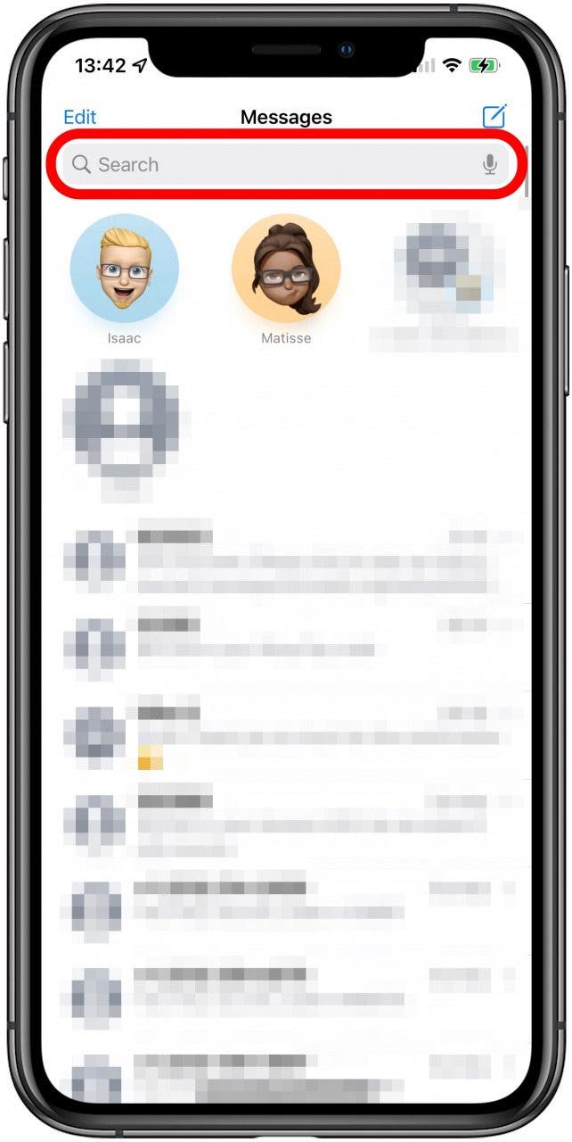 Tapez le mot-clé - comment rechercher sur iphone