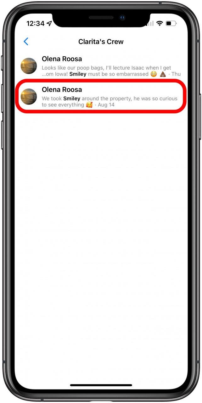 Vous verrez les différentes phrases où le terme de recherche correspondant a été mentionné.