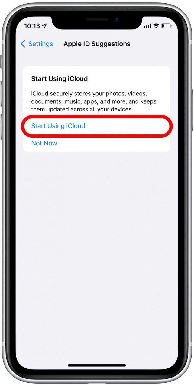 Commencez à utiliser iCloud