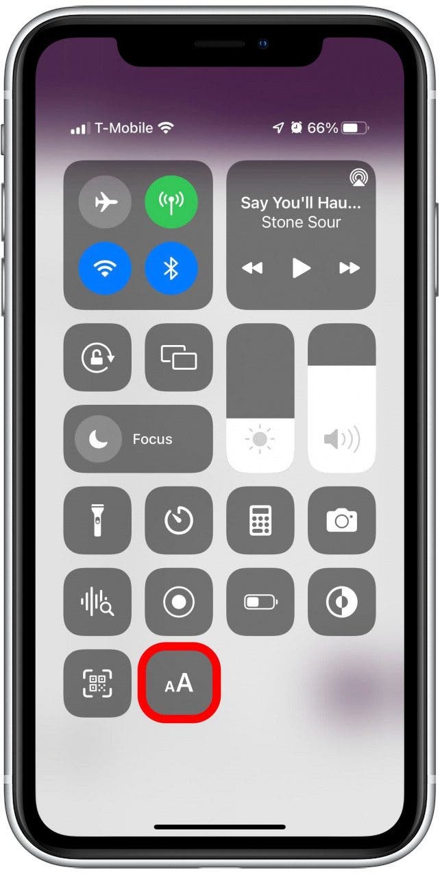 agrandir la police sur iPhone avec une seule application