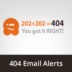 1643220058 Comment obtenir des alertes par e mail pour les erreurs 404