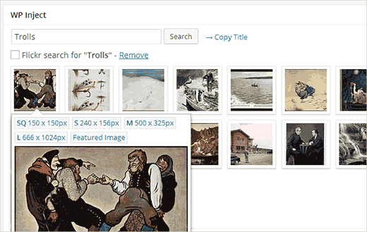 Recherche Flickr directement depuis WordPress Recherche Flickr directement depuis WordPress