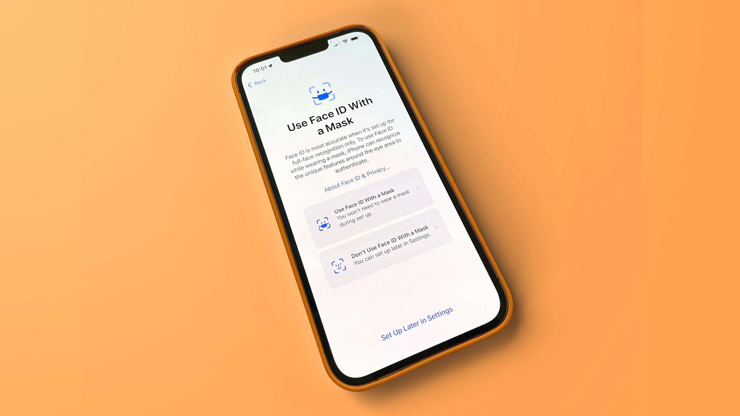 1643400065 iOS 154 Beta Comment configurer Face ID avec un masque