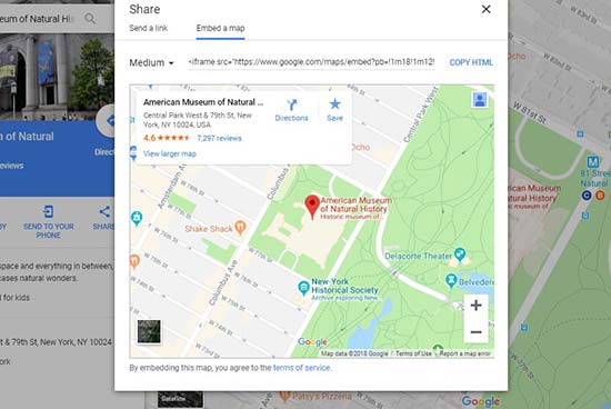 Google maps intégrée Google maps intégrée