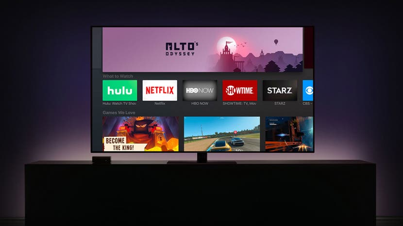 Apple TV App Store comment telecharger des applications sur
