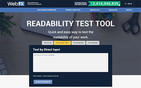 Outil de test de lisibilité lisible - Themelocal Outil de test de lisibilité lisible
