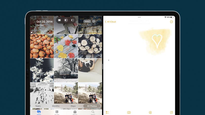 Guide du multitache iPad dans iPadOS 15 Slide Over