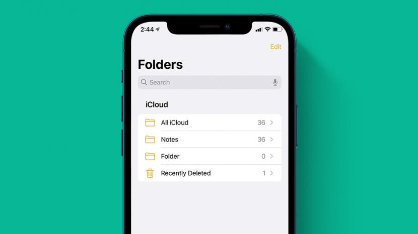 Les notes de liPhone ont disparu Depannage de lapplication iPhone