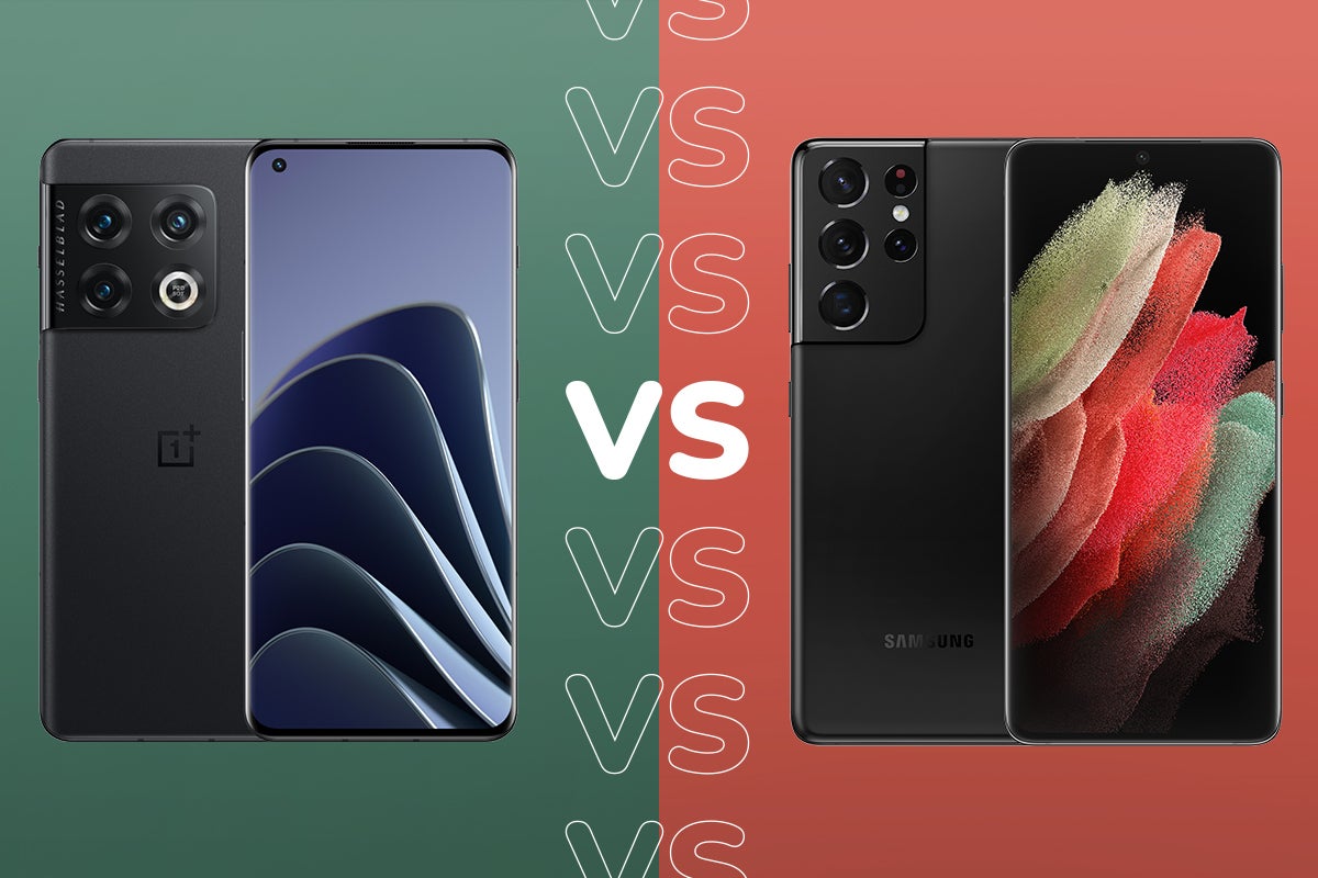 OnePlus 10 Pro vs Galaxy S21 Ultra comment se