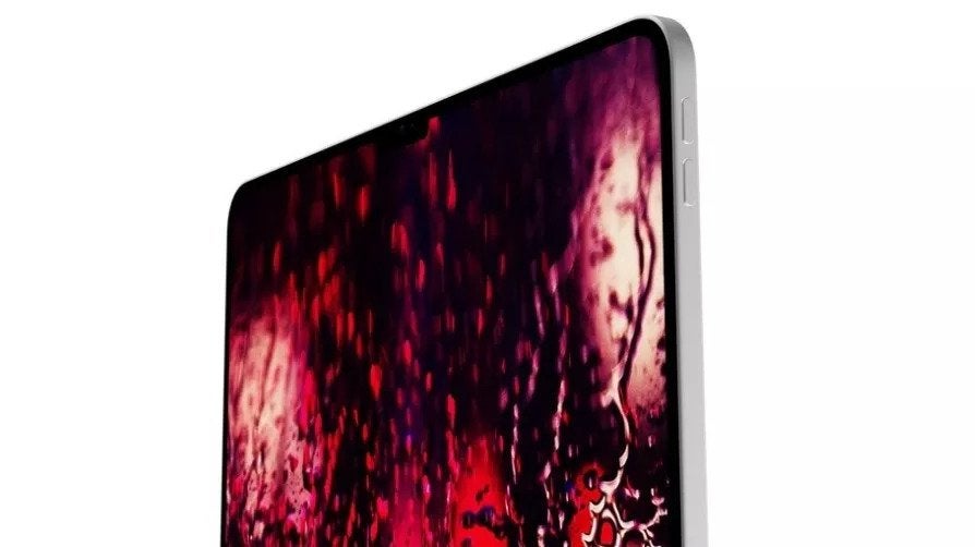 Encoche de rendu iPad Pro 2022