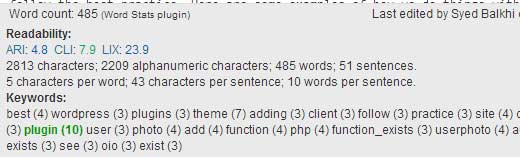 Poste de statistiques Word Poste de statistiques Word