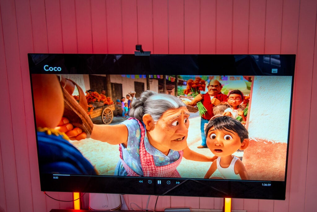 Govee Immersion Kit Wi-Fi TV Backlight + Light Bars en action