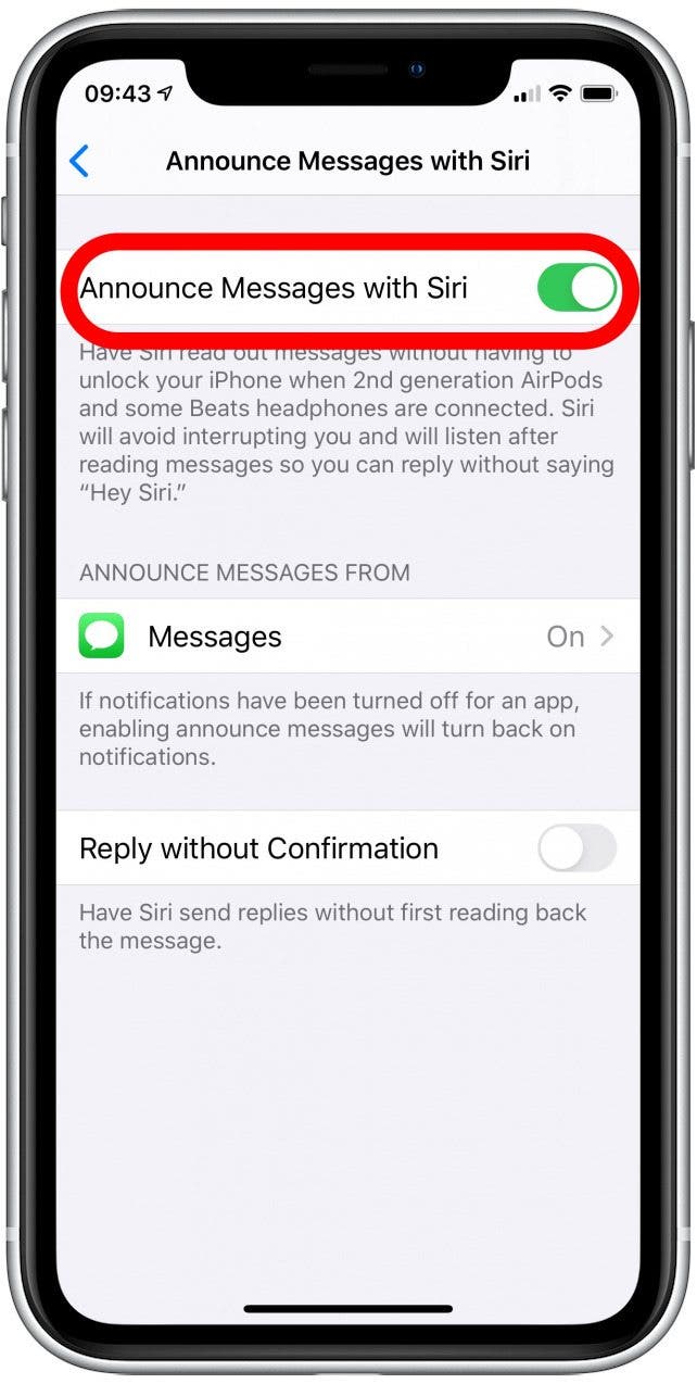 Lire les messages