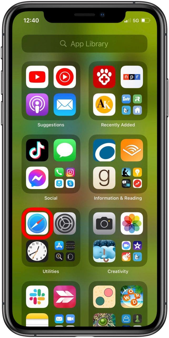 navigateur Safari