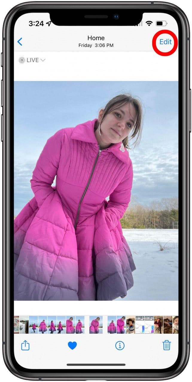 1645546581 914 Comment filigraner des photos sur iPhone