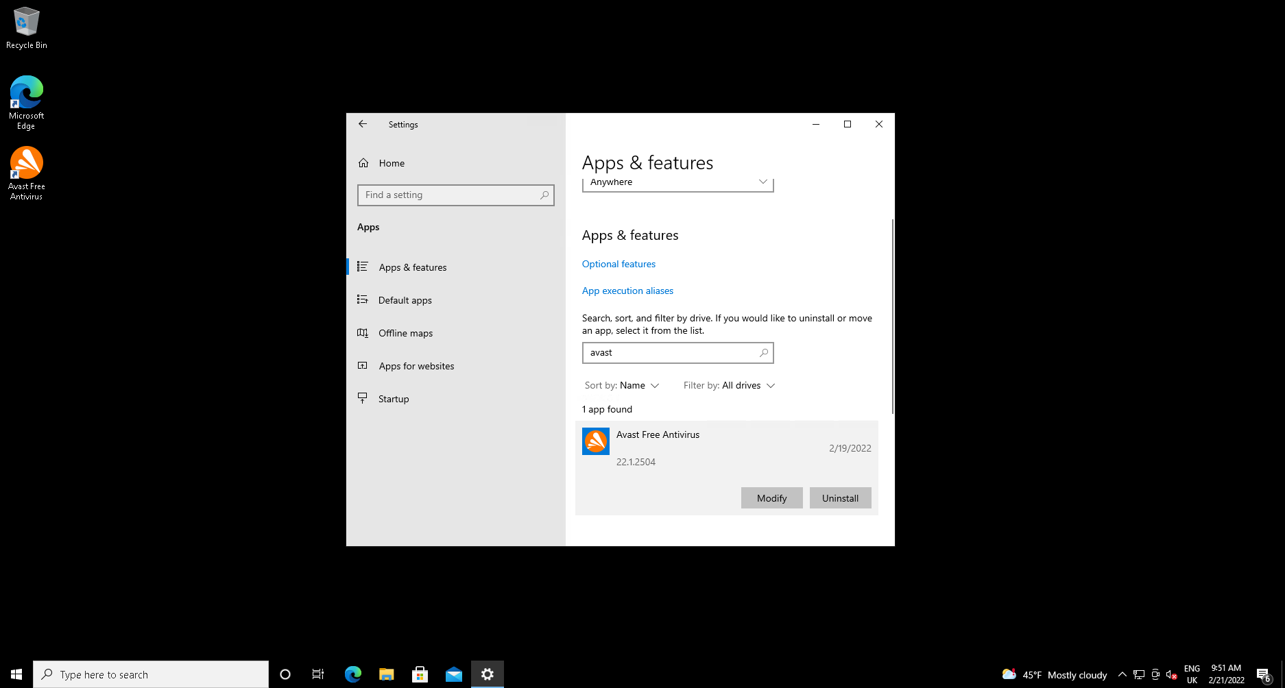 1645738367 691 Comment desinstaller Avast Antivirus