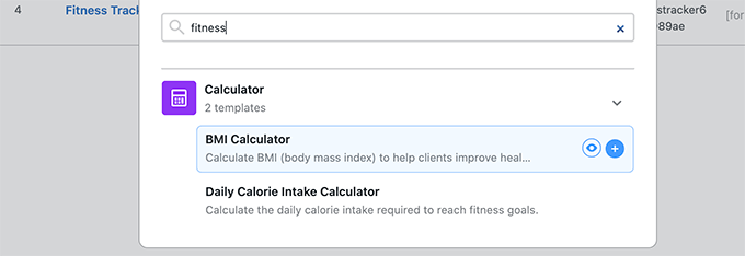 Modèles de calculateur de condition physique Modèles de calculateur de condition physique