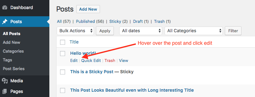 Comment ajouter des images en vedette dans WordPress
