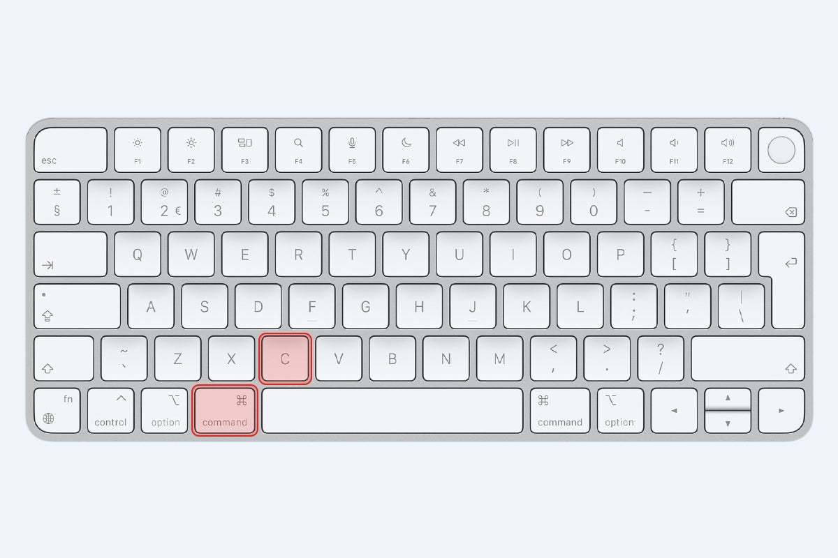 Comment copier et coller sur Mac